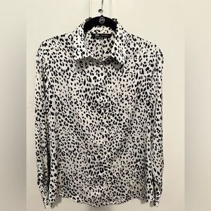 Zara Animal Print Blouse | Sz. L | Gently used